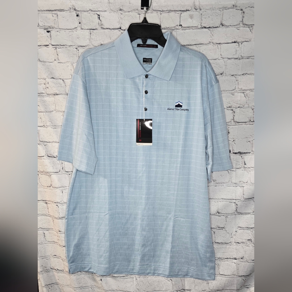 Nike Fit Dry Tiger Woods Collection Golf Polo Size Large